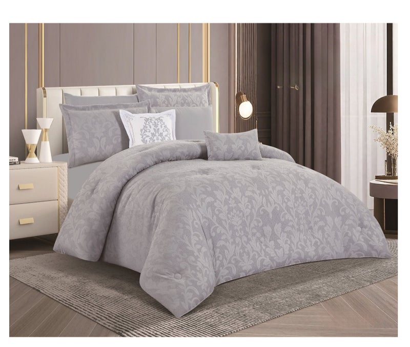 Summer Jacquard Double Bedspread, 8 Pieces